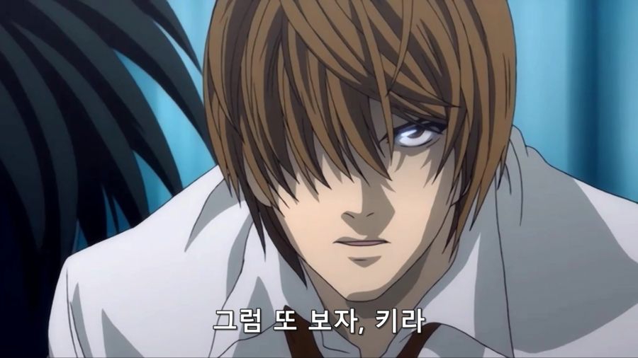 [데스노트]도발에 넘어가버린 야가미 라이토_13.jpg