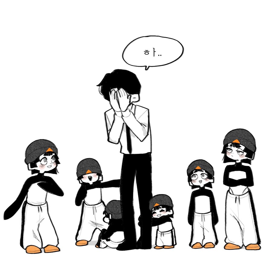 펭권 가족 모임에 낀 인간 .manhwa_6.jpg