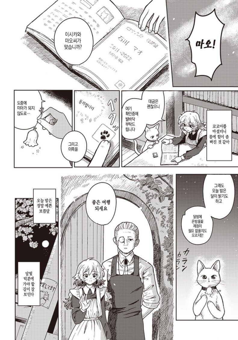 비밀장소에 차를 마시러 온 고양이 만화.manga_8.jpg