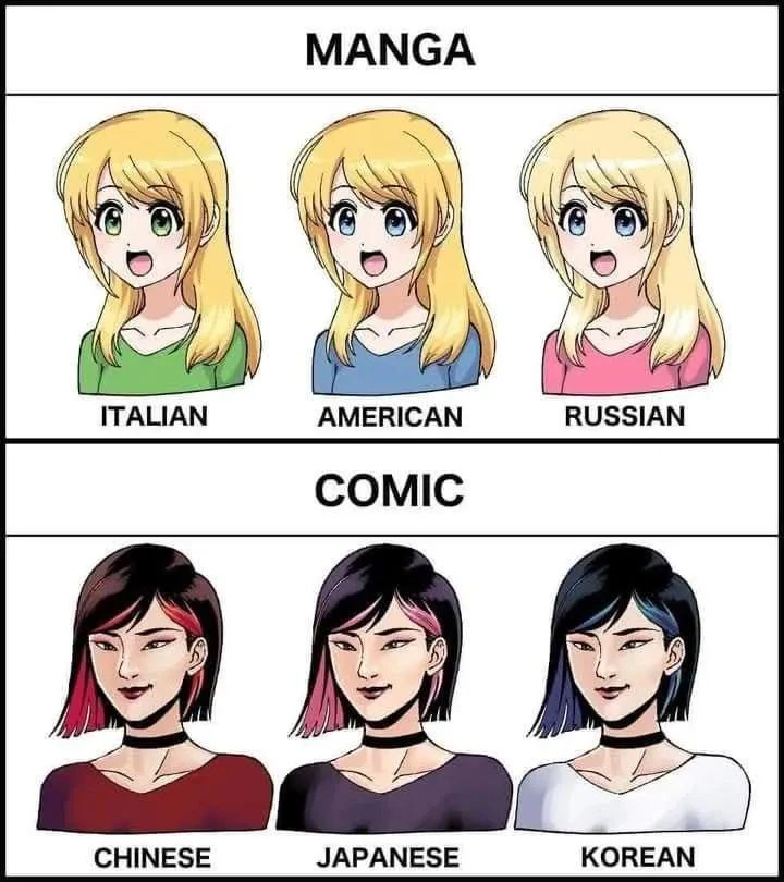 일본 만화 vs 미국 만화_1.webp