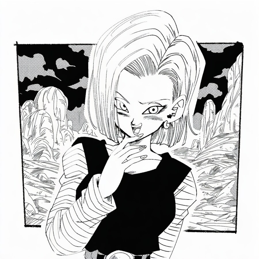 스압] AI에게 드래곤볼을 학습시킬 경우 나오는 결과_13.png