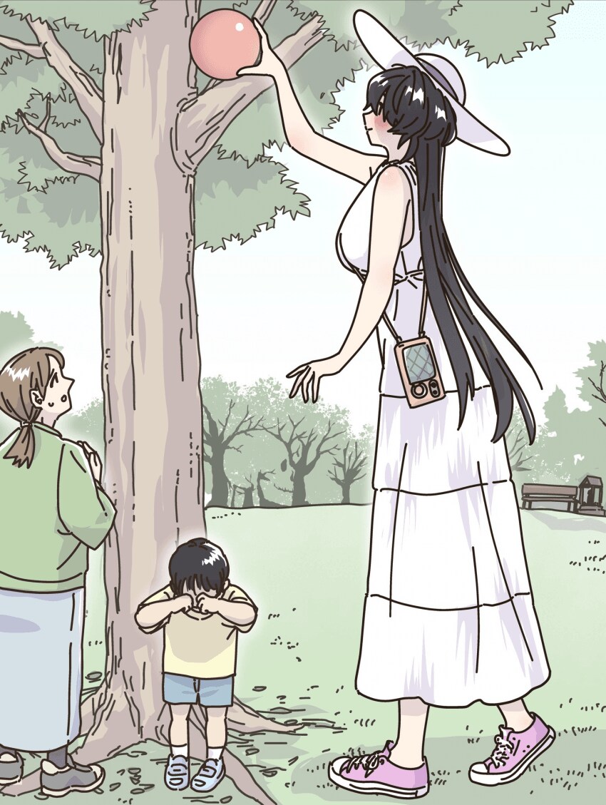 꼬마랑 놀아주는 팔척눈나.manwha_1.png