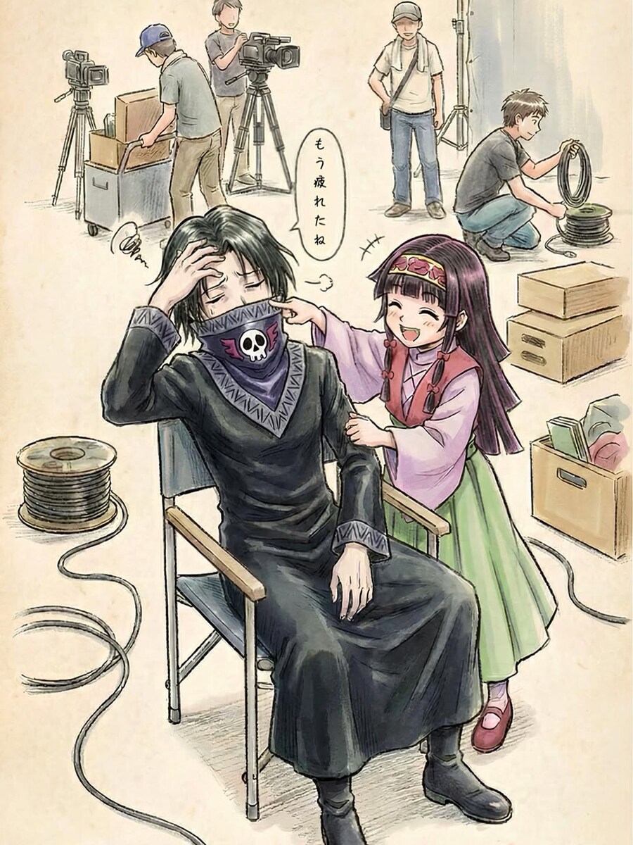 헌터x헌터) 촬영 후 모습_3.jpg