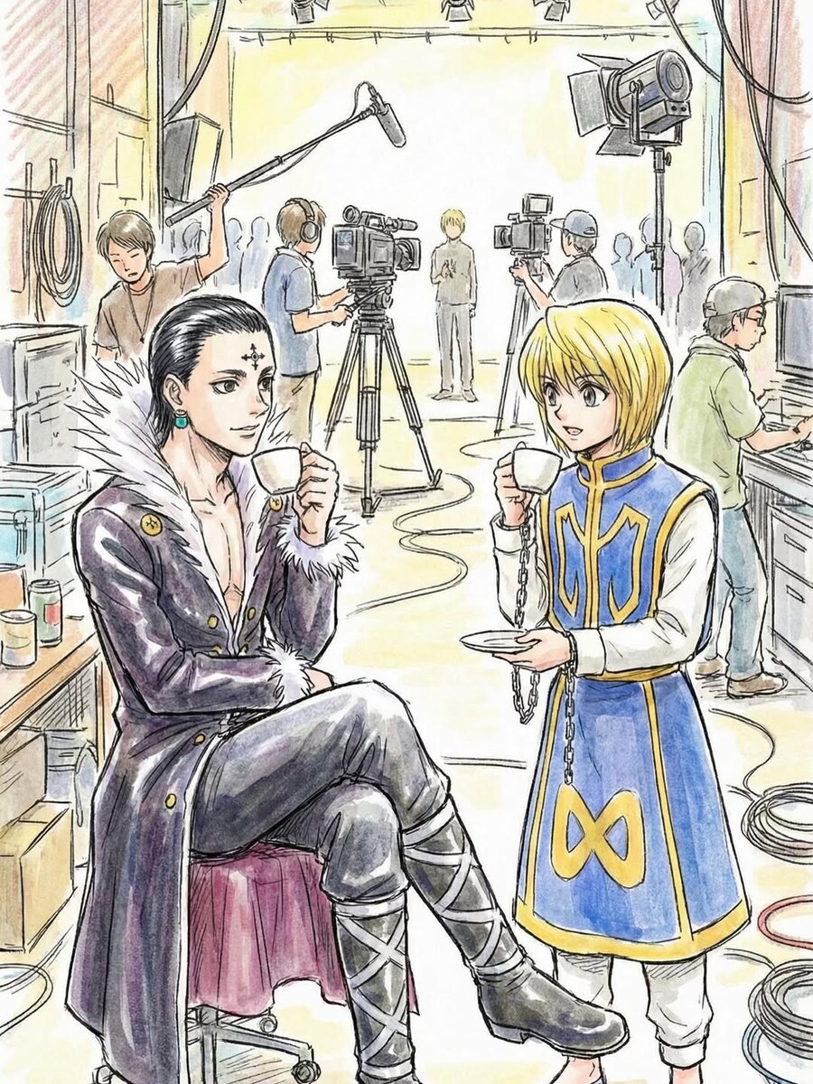 헌터x헌터) 촬영 후 모습_4.jpg