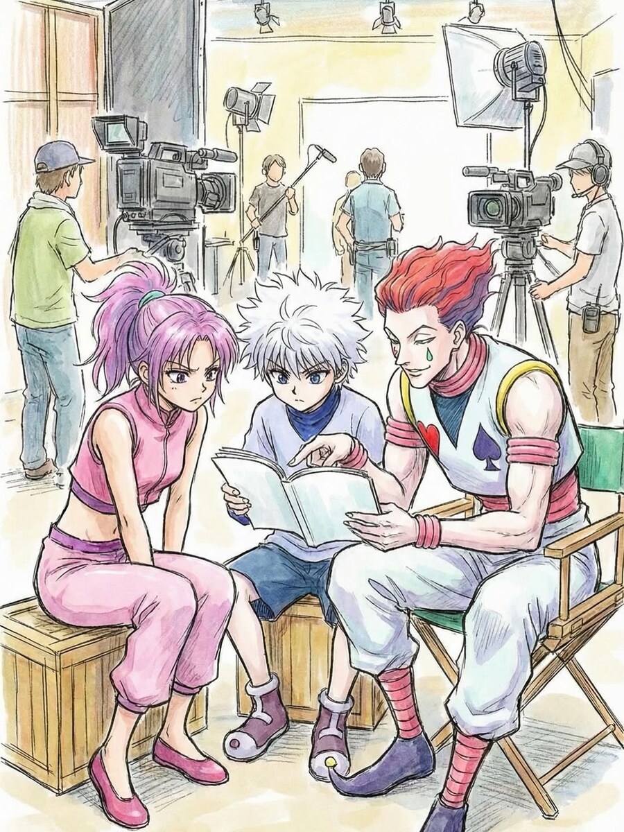 헌터x헌터) 촬영 후 모습_5.jpg