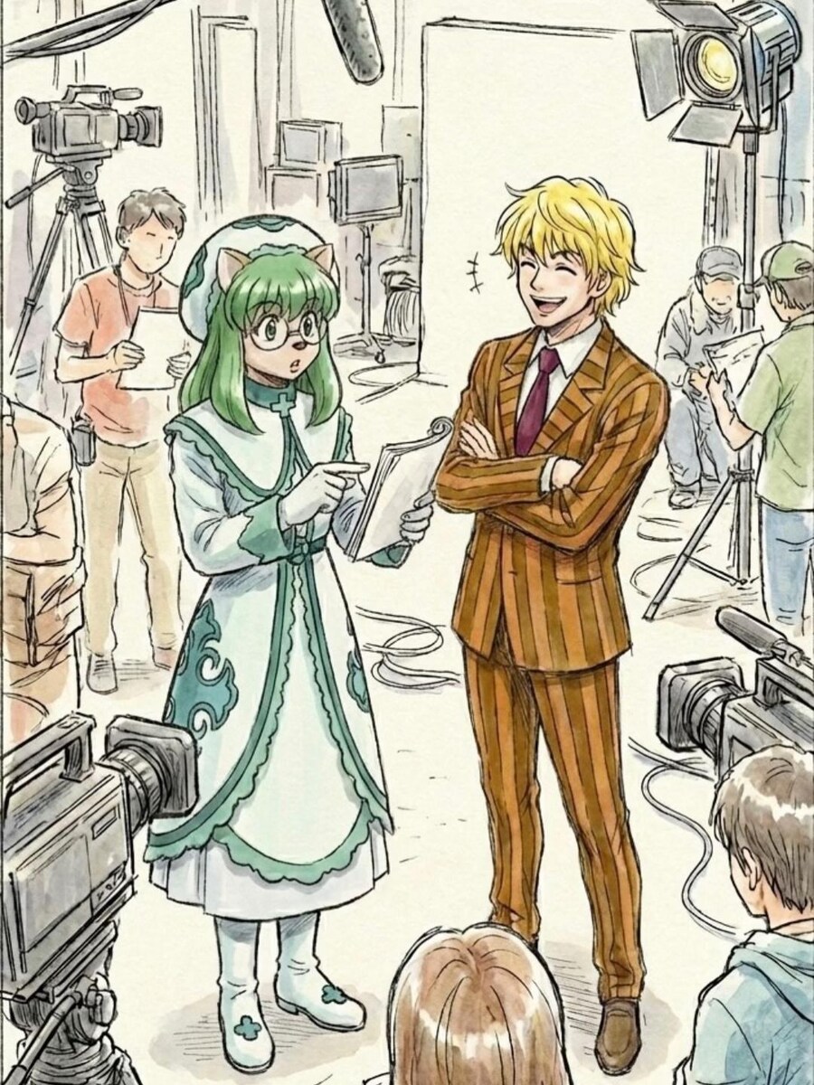 헌터x헌터) 촬영 후 모습_7.jpg