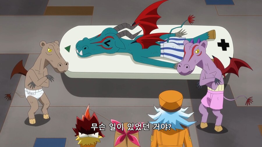 유희왕) 대회에서 패배한 동료가 남은 기력을 짜내어 남기는 중요한 말_1.png