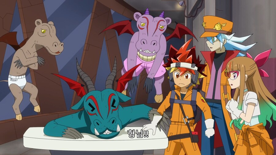 유희왕) 대회에서 패배한 동료가 남은 기력을 짜내어 남기는 중요한 말_6.png