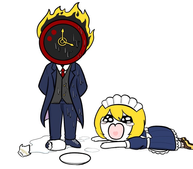 [림버스]메이드 돈키호테와 집사장 단테의 하루 만화_1.jpg