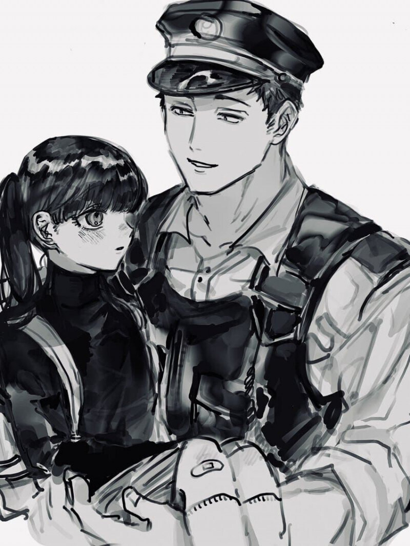 어릴때 구해준 경찰아저씨를 아내(?)로 맞이하는 만와.manga_9.jpg