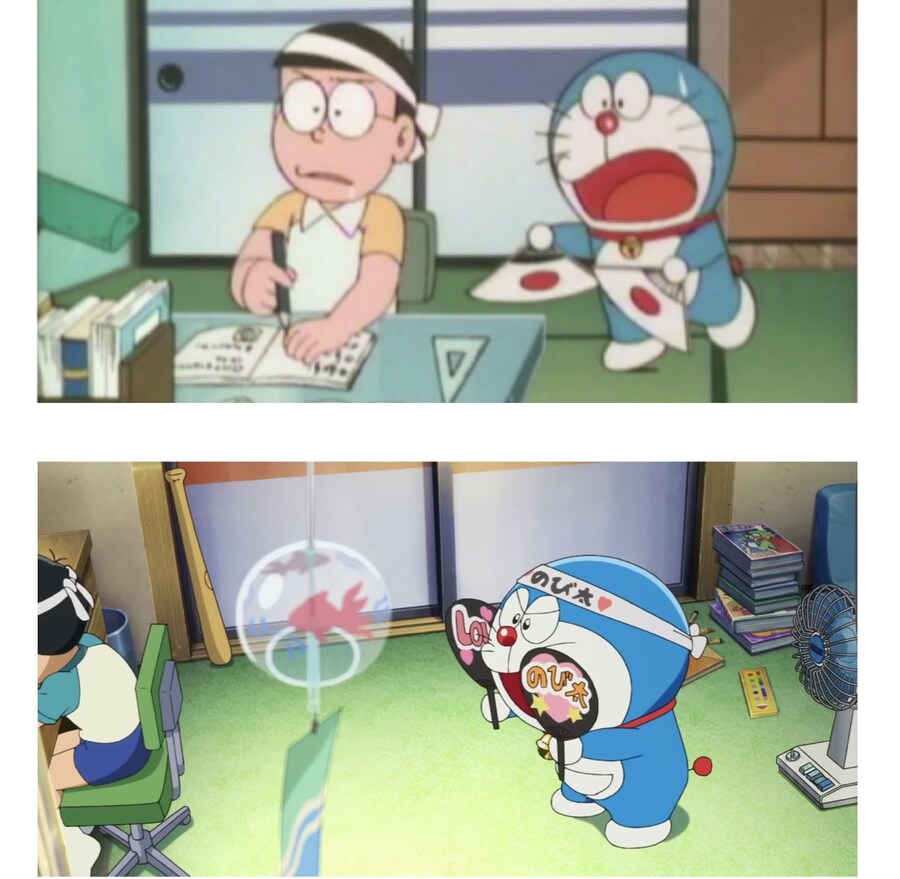 도라에몽) 시대에 따라 바뀐 공부 응원법.jpg_1.jpg