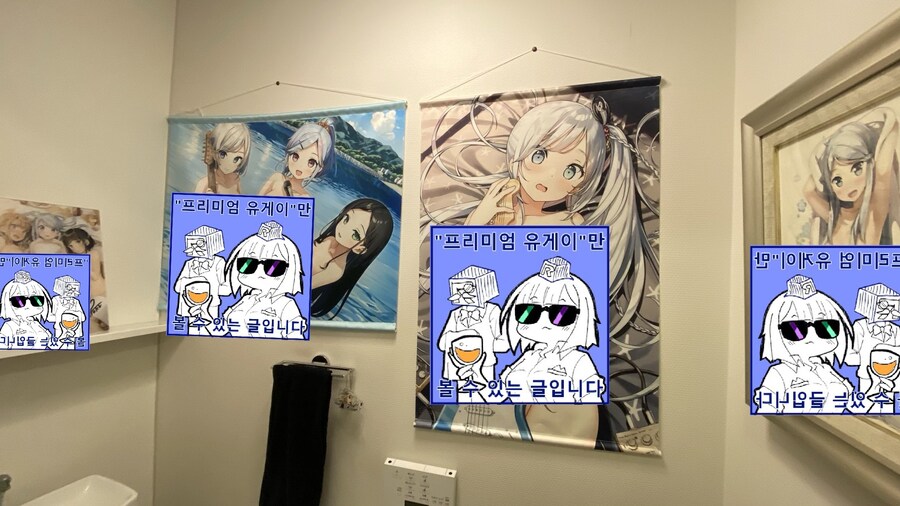 어느 일본 씹덕의 화장실 인테리어.jpg_1.jpg