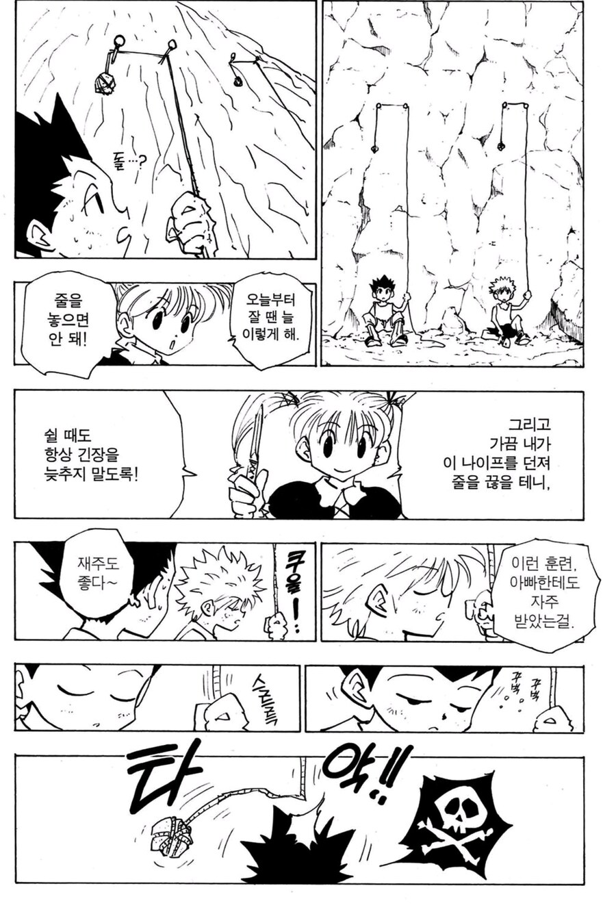 헌터x헌터) 그리드 아일랜드 재미있었던 장면_4.jpg
