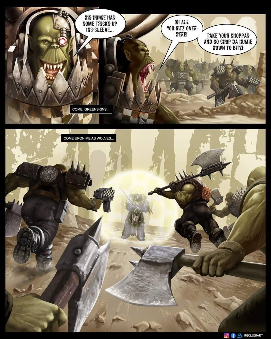 미번역) 워해머 블랙템플러 VS 오크 만화.comic_5.jpg