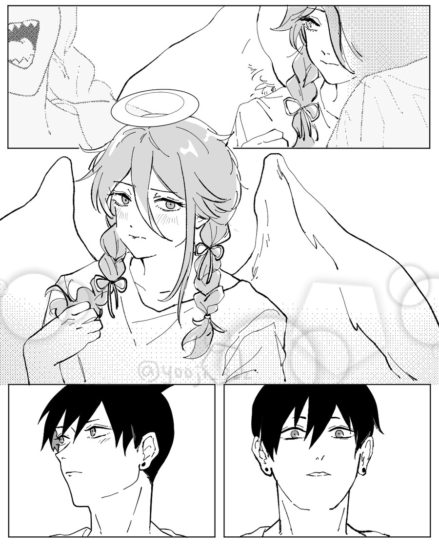 체인소맨) 새로운 가족이 늘어난 덴지네_2.jpg