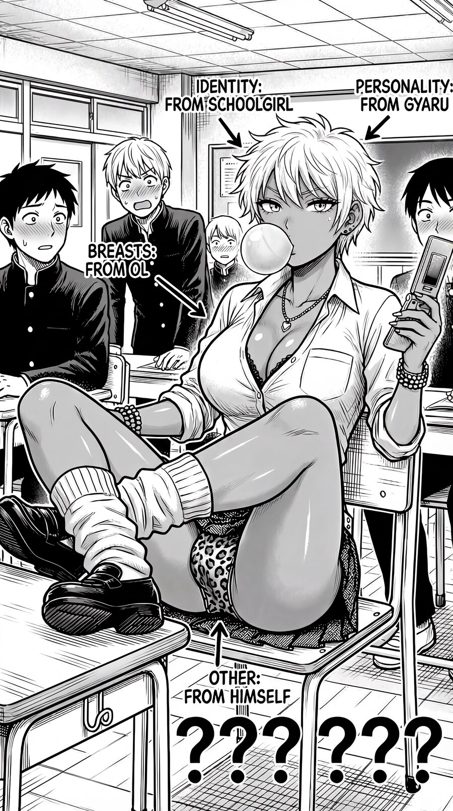 AI) 강제로 여성들과 신체가 교환 당하는 소년 만화_9.jpg