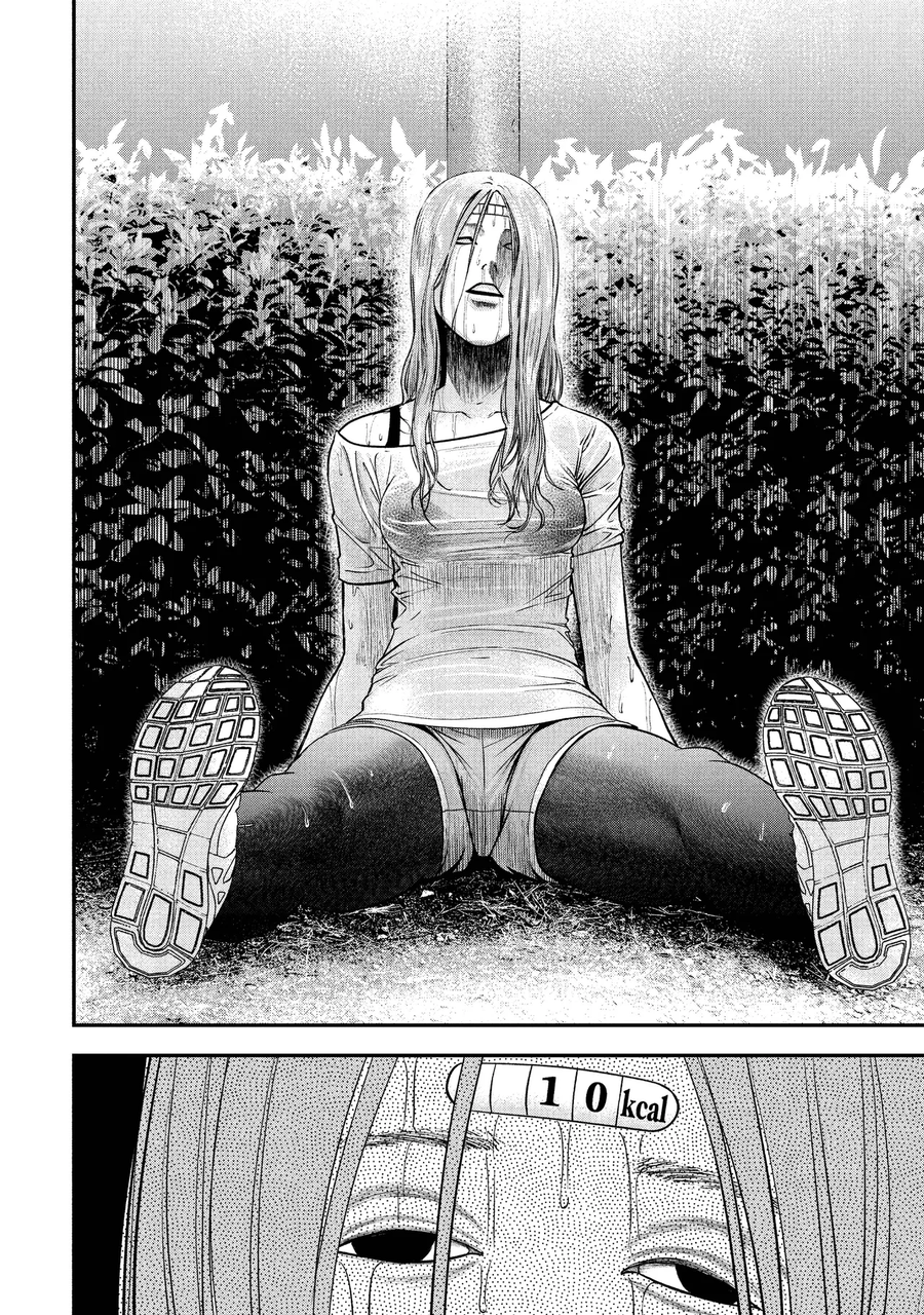 모델이 고칼로리 폭탄 스탠드 공격받는 만화_34.webp