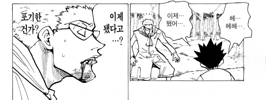 헌터x헌터) 교로 가드했던 게 미숙했던 곤_3.jpg
