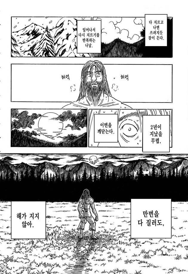 헌터x헌터)개인적으로 역대 최고라고 생각되는 수련파트_5.jpg