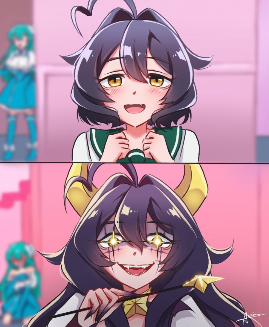 [마법소녀를동경해서]해맑은 미소의 우테나_1.jpg