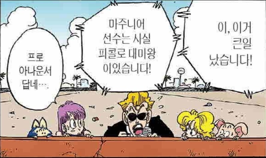 (드래곤볼) 소년만화에서 해설역을 잘하는 비전투원들_3.jpg