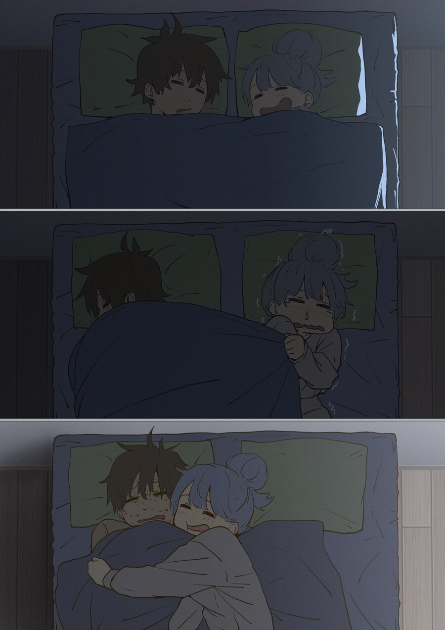 코노스바) 아쿠아랑 자는 카즈마...jpg_1.png