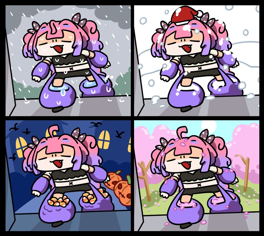 버튜버)사계절의 비비를 그린 해외공장장.jpg_1.jpg