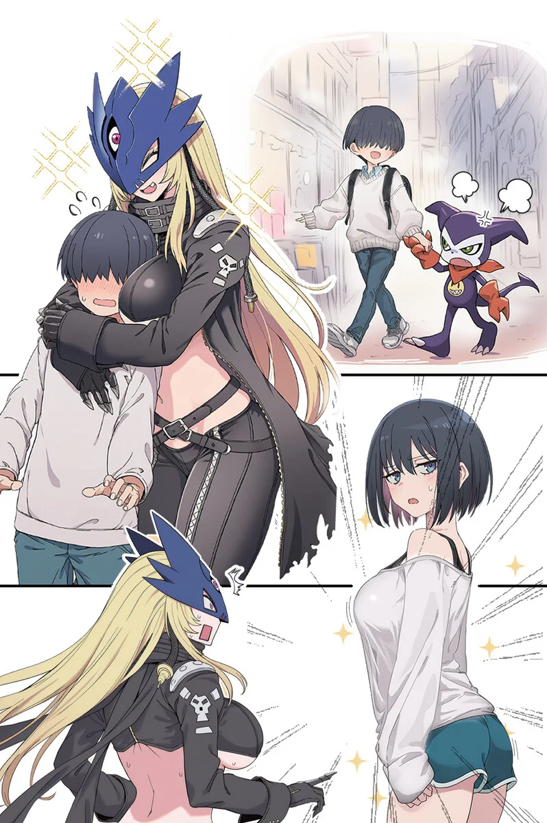 디지몬과 파트너의 진화.manga_1.webp