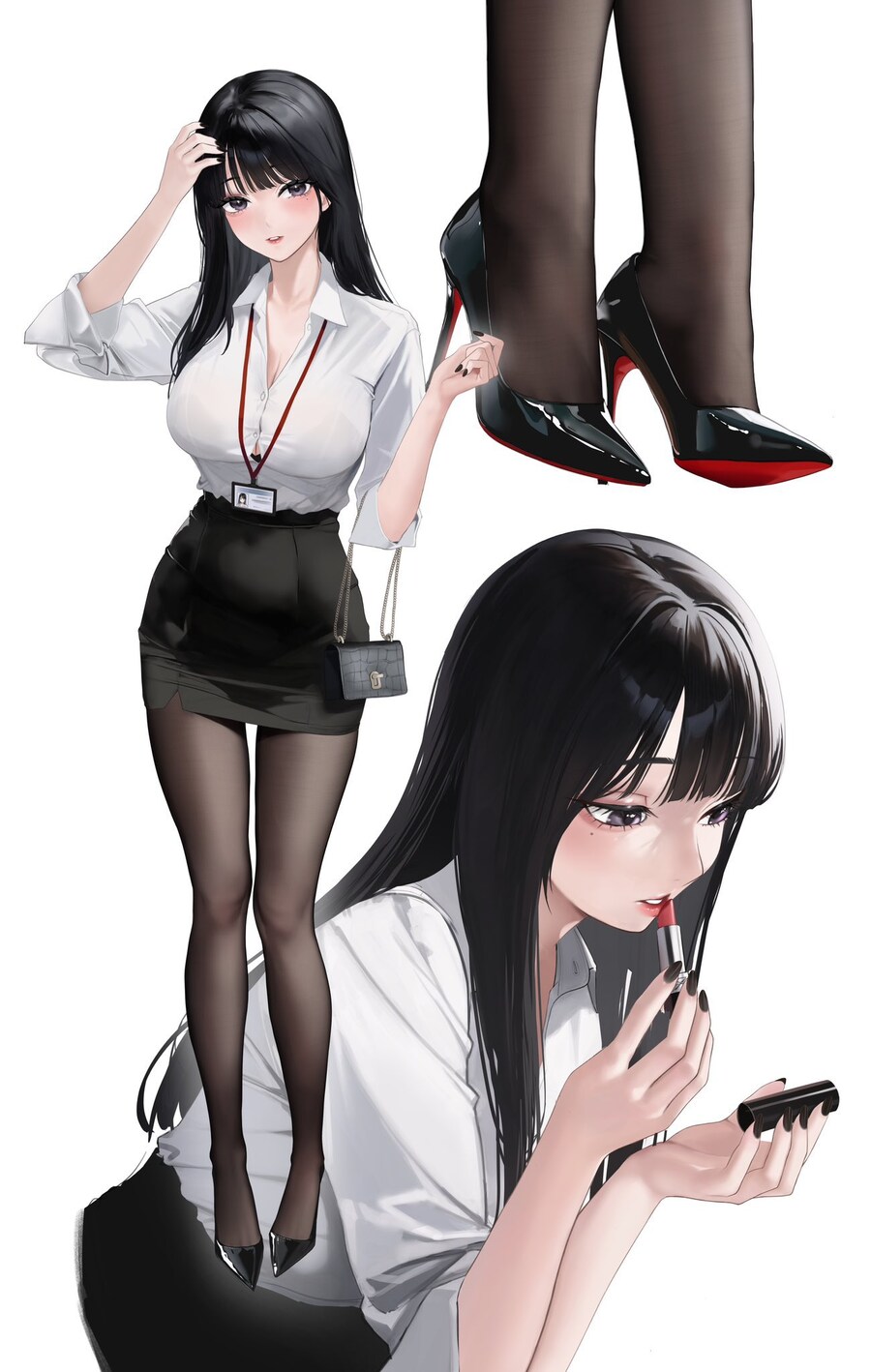 오피스룩을 입은 여성_1.jpg