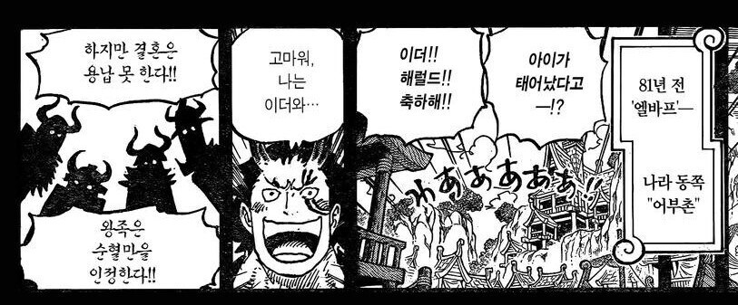 [원피스] 원피스에서 모계 혈통도 꽤나 중요하다는 걸 보여주는 대표적인 장면_1.jpg