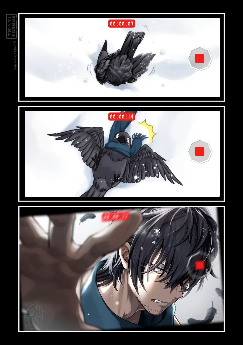 여우창)☃️눈과 카라스 텐구‍⬛.manhwa_4.webp