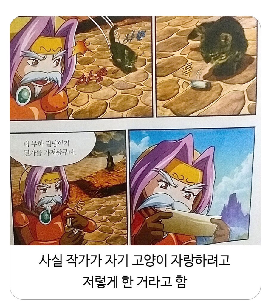 만화에 실사 고양이를 넣은 작가_1.png