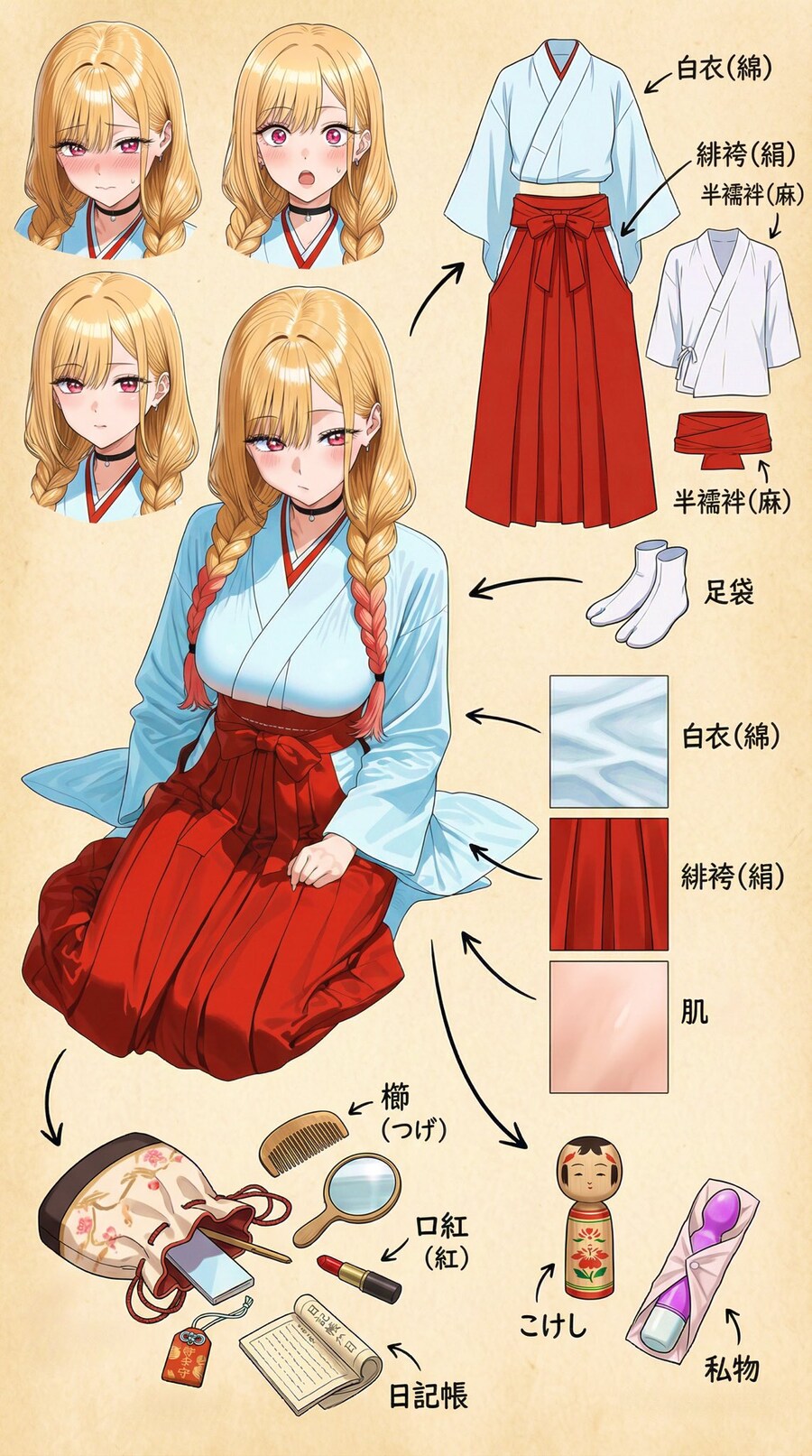 (비스크돌) 마린의 코스튬 필요한 의상들_1.jpg