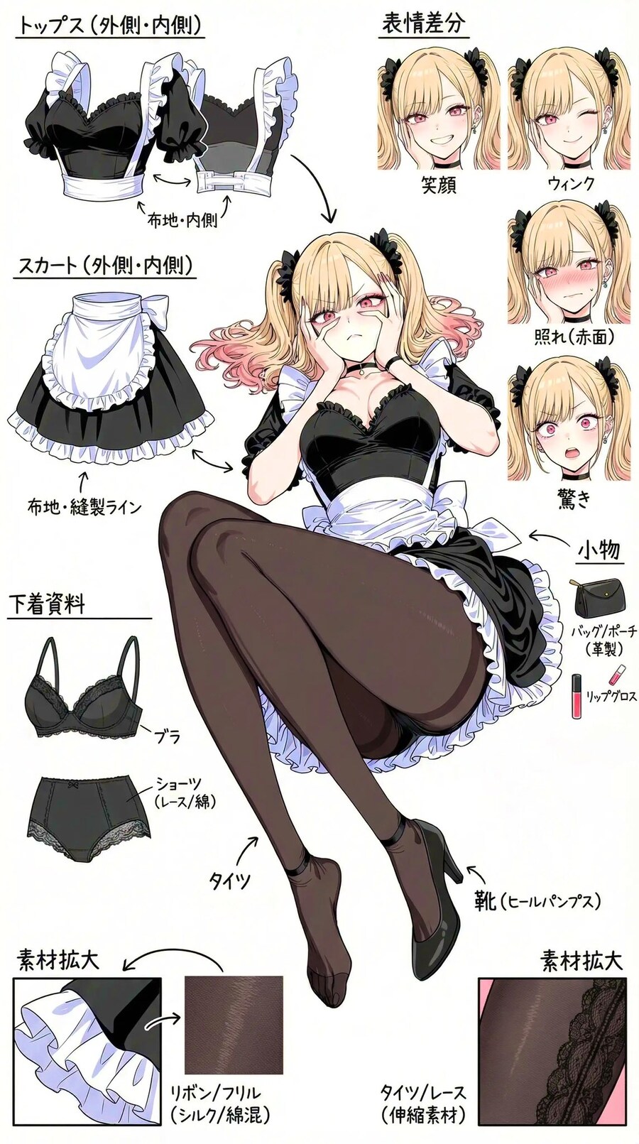 (비스크돌) 마린의 코스튬 필요한 의상들_2.jpg