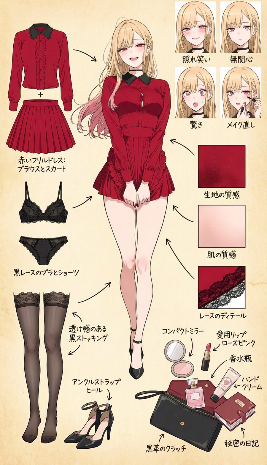 (비스크돌) 마린의 코스튬 필요한 의상들_6.jpg