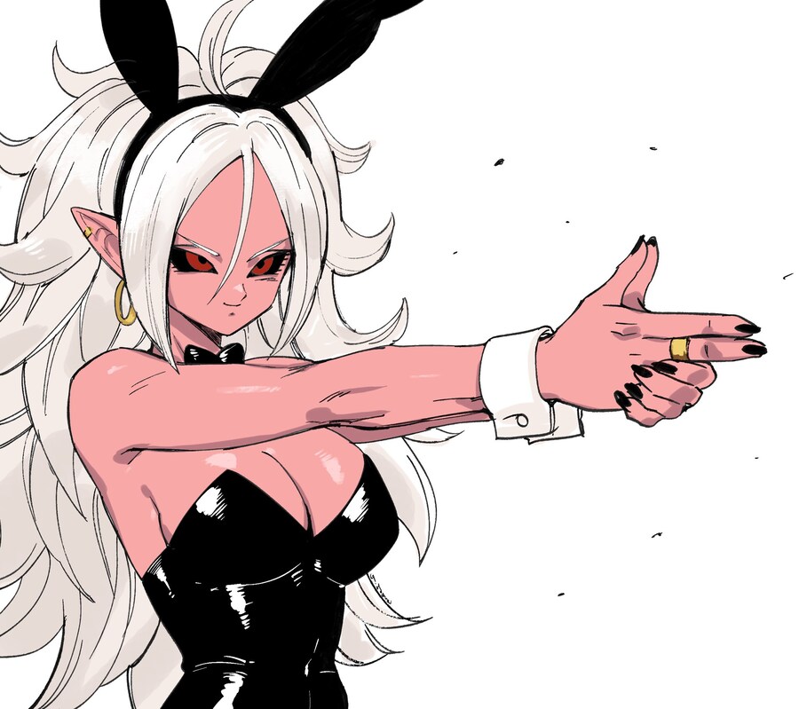 [드래곤볼] 바니걸 인조인간 18호와 21호_1.jpg