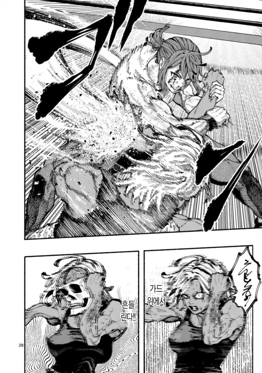 프로레슬러 VS 종합격투가 여자애가 싸우는 .manwha_28.jpg