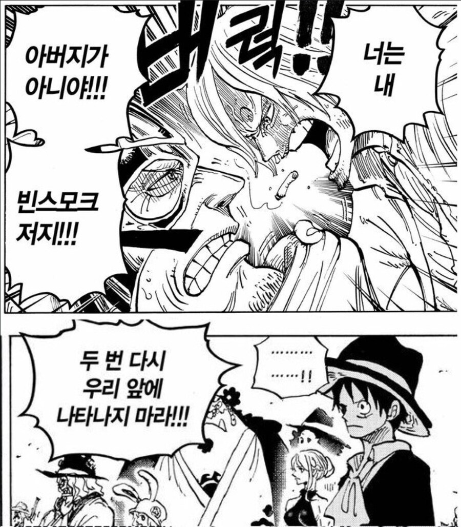 원피스) 루피가 지능떡상해서 제일 똑똑한 능구렁이 같이 행동할때_5.jpg