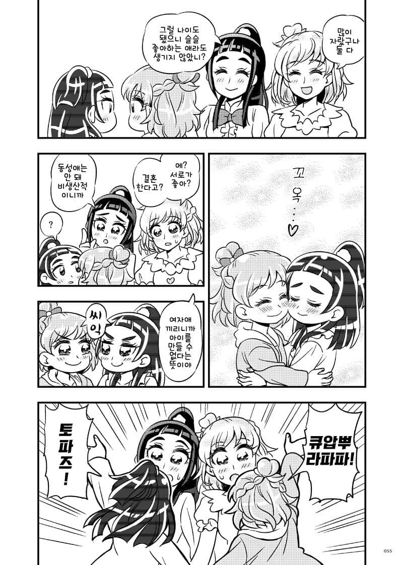 프리큐어는 대충 이런 애니인거지?.manhwa_9.jpg