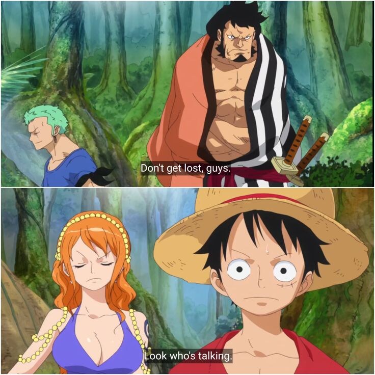 원피스) 조로가 방향감각을 왈가왈부할때 일관되게 나오는 반응_4.jpg