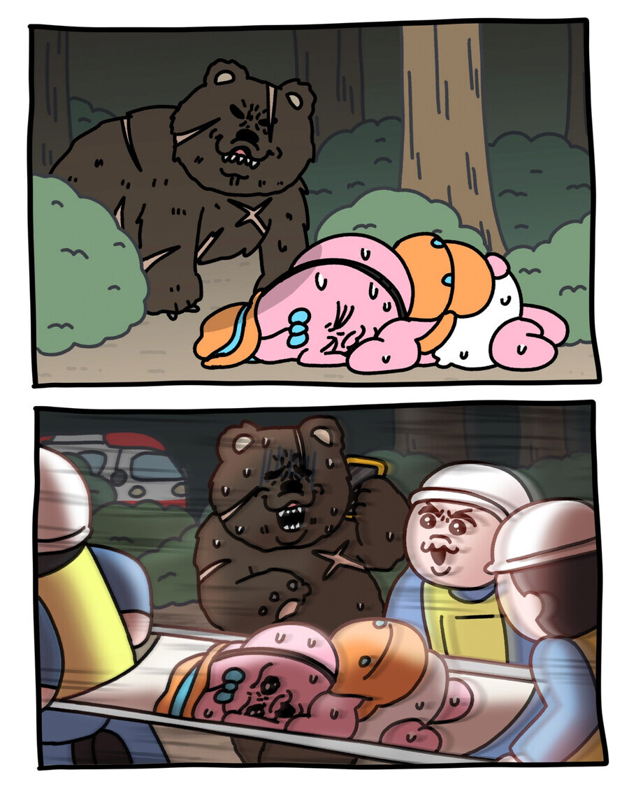 곰 앞에서 죽은 척하면 안되는 이유.manwha_3.jpg