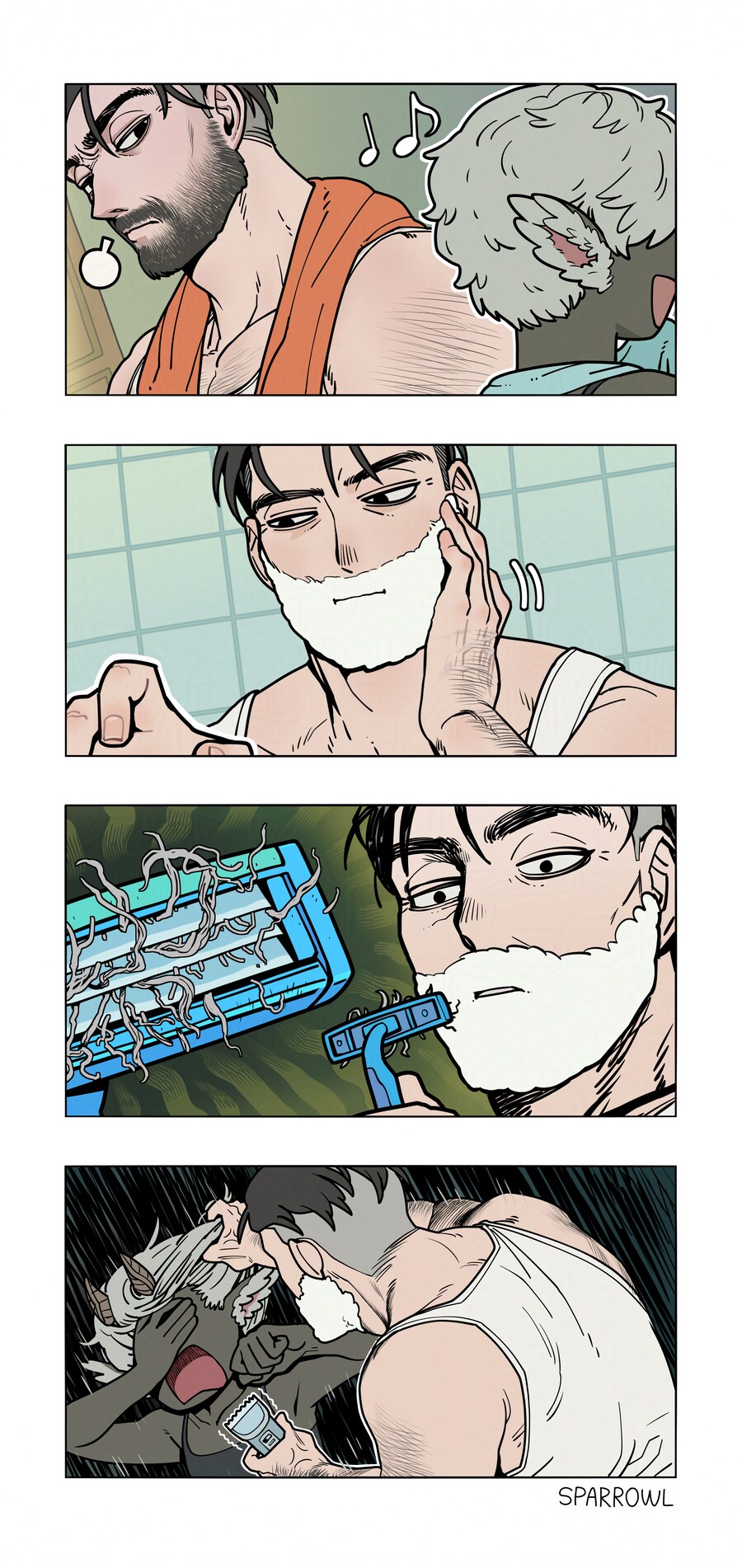 털이 너무너무 싫은 아저씨.manga_4.png