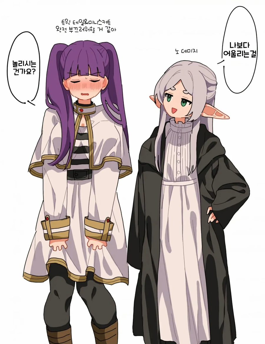 (프리렌)서로 옷을 바꿔 입은 스승과 제자 manhwa_5.webp