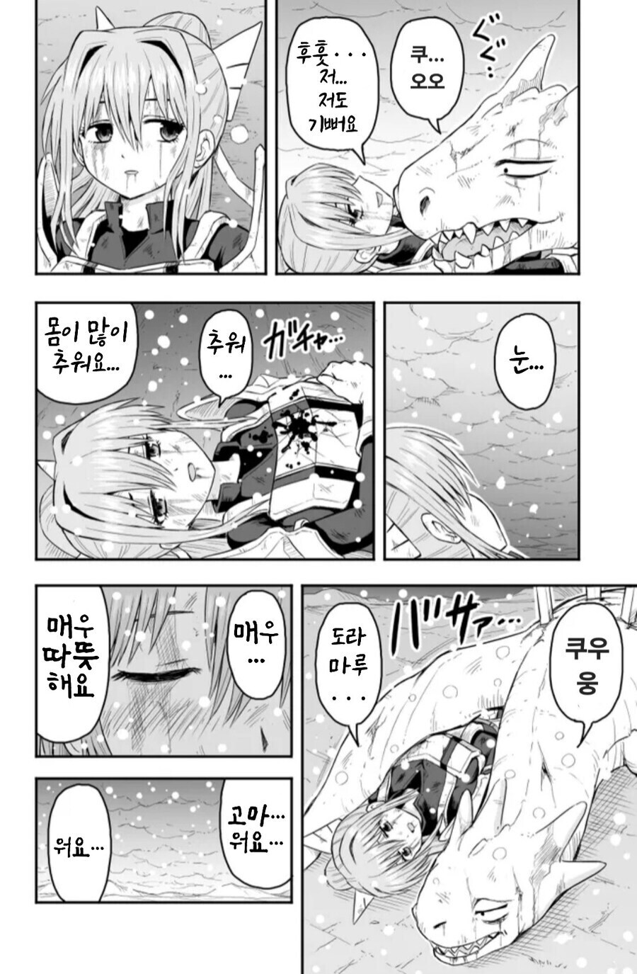 마왕을 물리치고 다음 생애에서 결혼한 용박이 여전사와 드래곤 만화_2.jpg