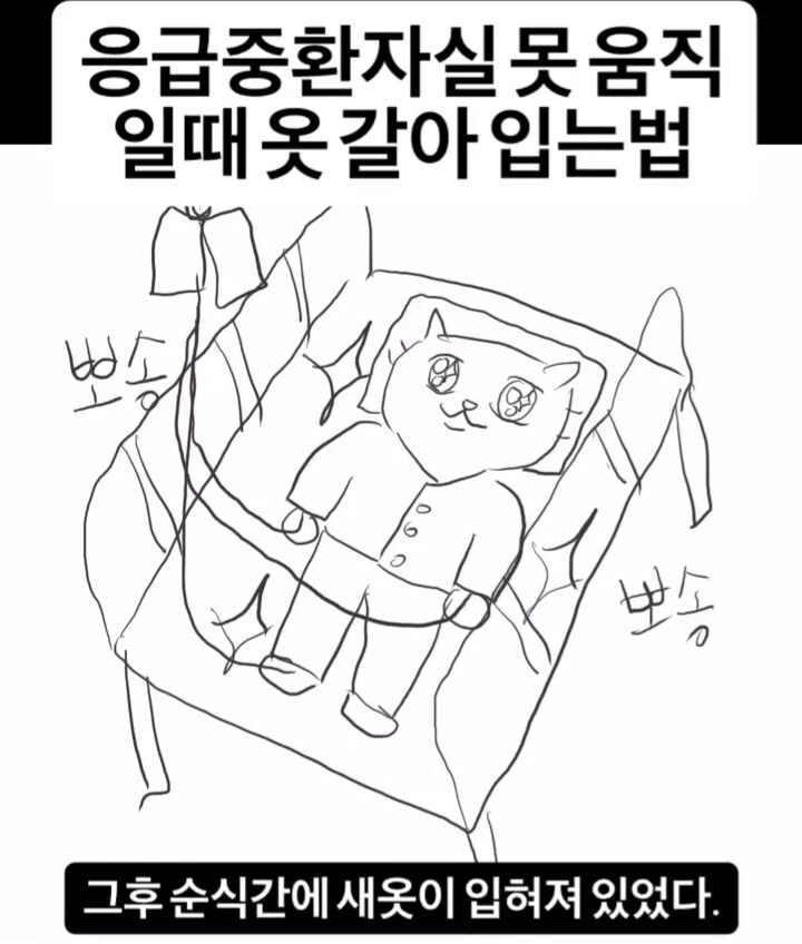 응급중환자실에서 못 움직이는 환자 옷 갈아입는법.manga_6.jpg