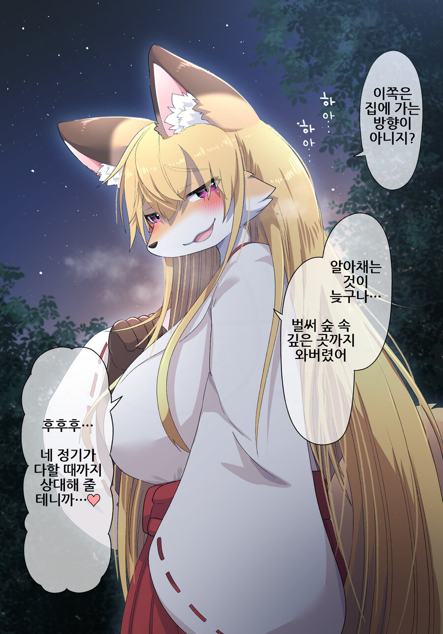 길을 알려주는 여우무녀눈나 만화_2.jpg