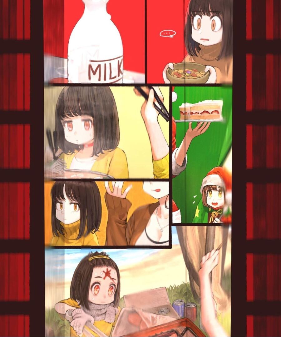 계속 뺏어먹는 언니 때문에 결국 폭발한 동생.manhwa_39.jpg