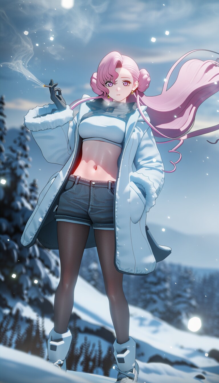 AI) 날도 추운데 이런 예뿐 눈나들이랑 따땃한 커피 먹고 싶다_17.png