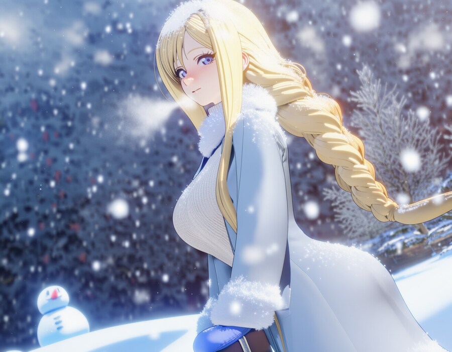 AI) 날도 추운데 이런 예뿐 눈나들이랑 따땃한 커피 먹고 싶다_22.png