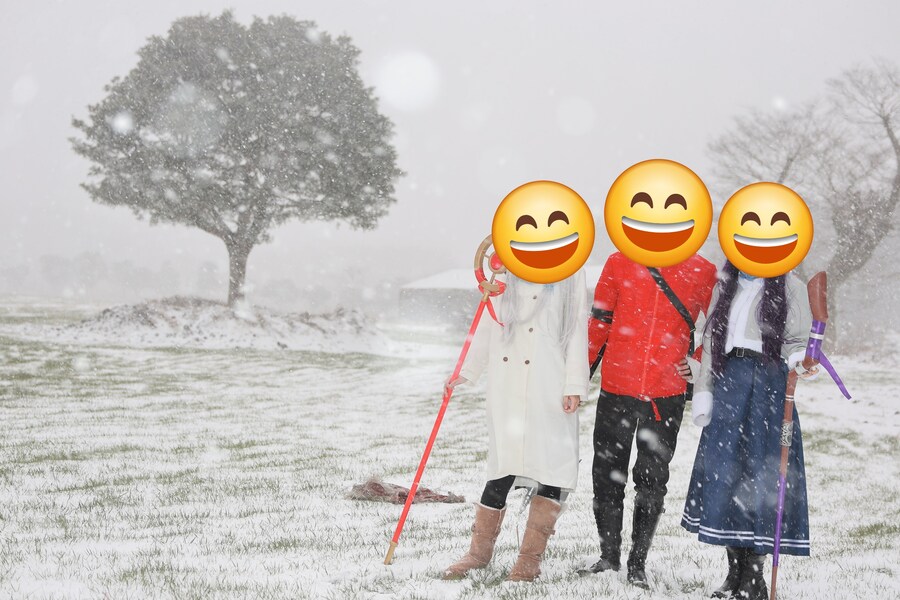 폭설에 코스프레 촬영 갔다옴_2.jpg